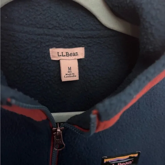 LL Bean Women’s Katahdin Fleece Jacket  Block color - Picture 2 of 7